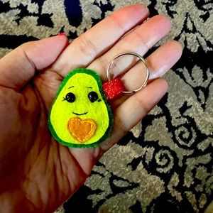 Adorable Avocado 🥑 Stuffie Keychain